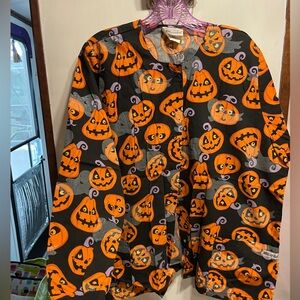 Halloween Scrub Jacket